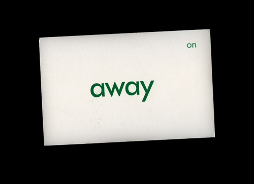 away on